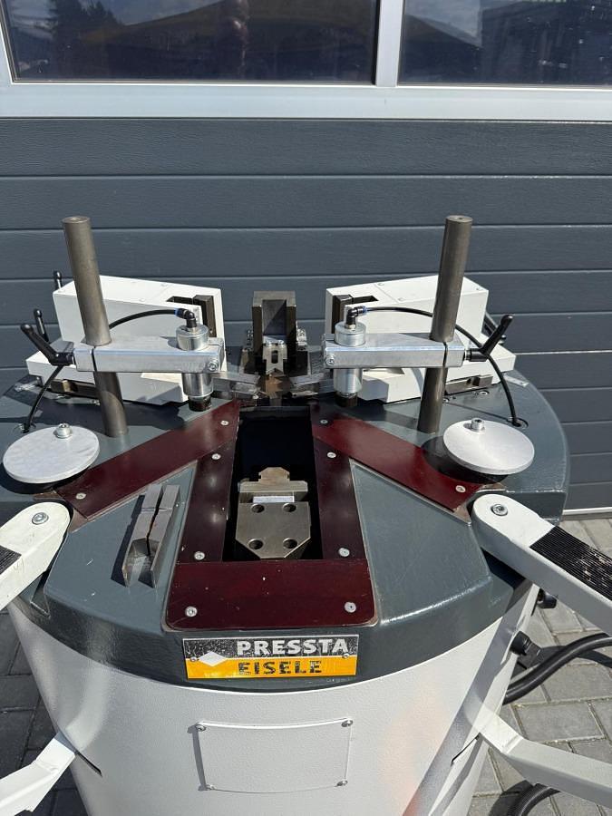 Used CORNER CRIMPING MACHINE PRESSTA EISELE PV 5000 YEAR 2021