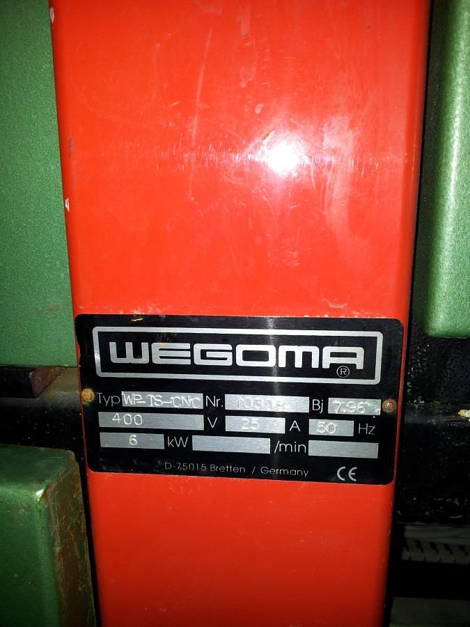 Używane OCZYSZCZARKA WEGOMA WPIS CNC 	ROK  1996