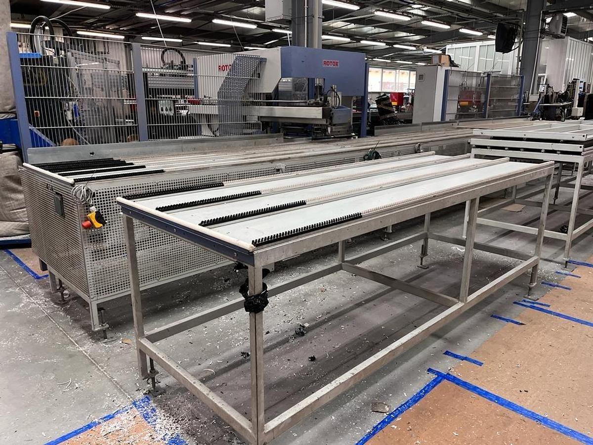 Używane OCZYSZCZARKA CNC DO NAROŻY ROTOX EPA 472 + WT ROK 2011