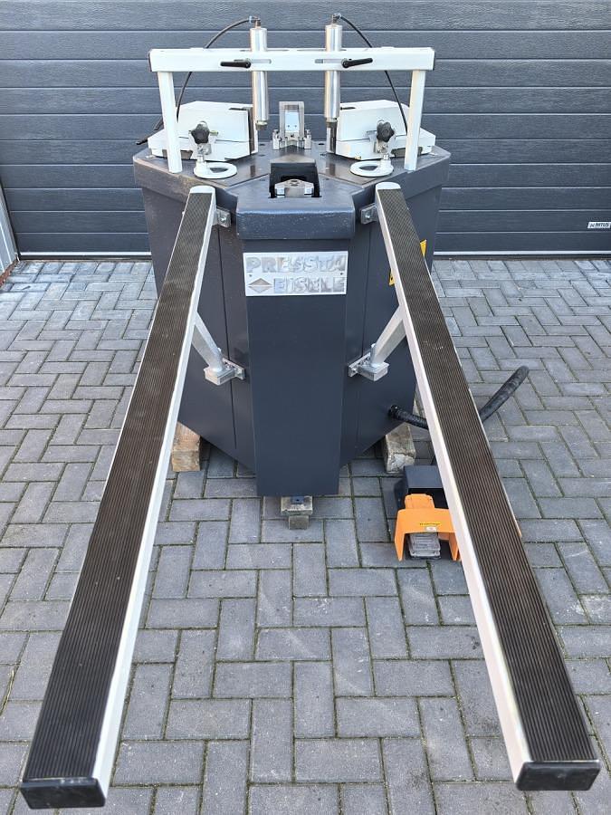 Used CORNER CRIMPING MACHINE PRESSTA EISELE 1800 YEAR 2005