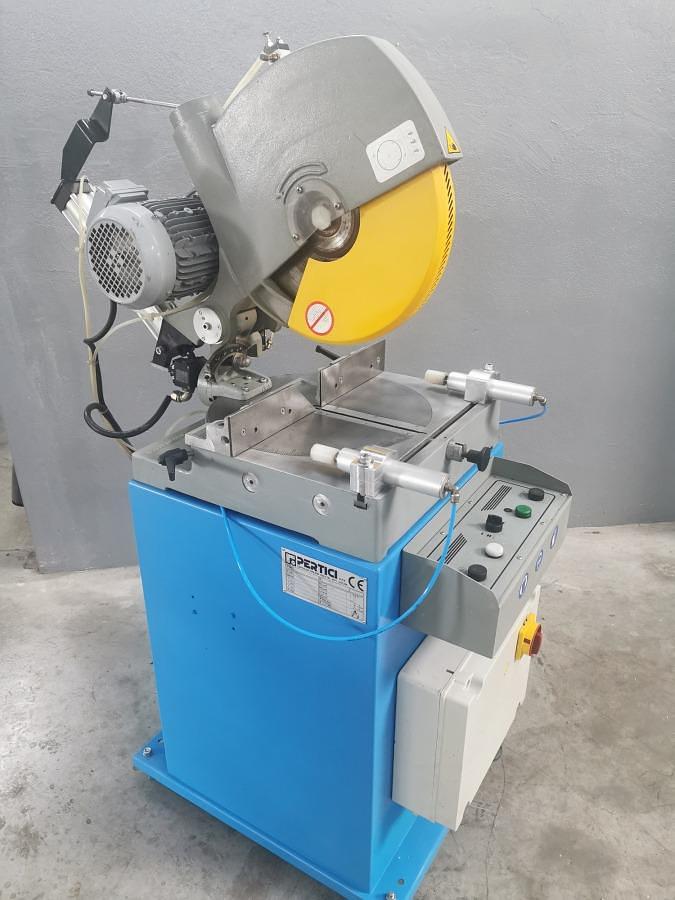 Used SINGLE HEAD SAW PERTICI UNIVER 40 AI YEAR 2008