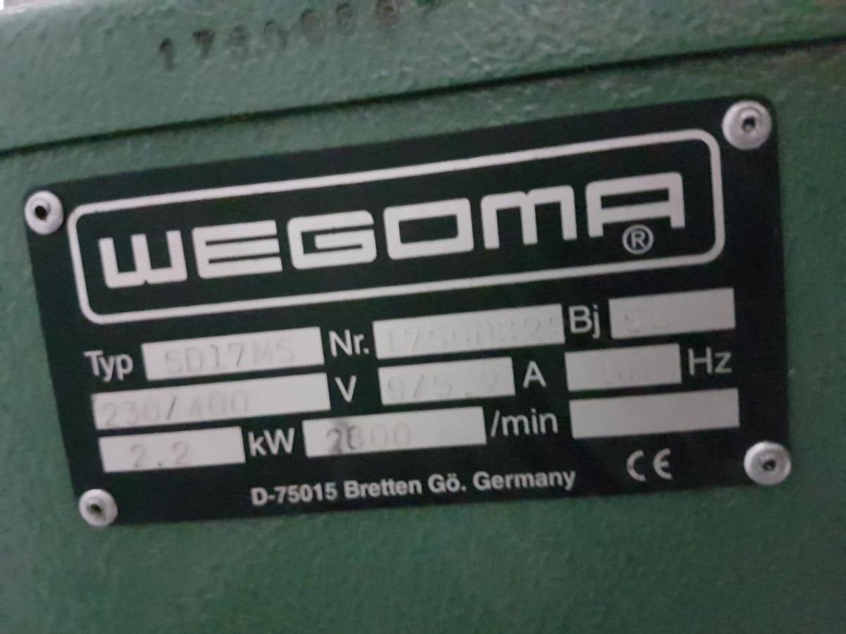 Used SINGLE HEAD SAW WEGOMA SD 17 / MS YEAR 1996