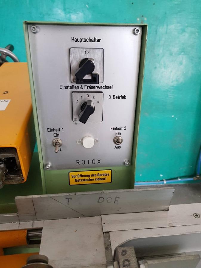 Używane FREZARKA DO ODWODNIEŃ AUTOMAT ROTOX / CALVET FWS 380 ROK 1999