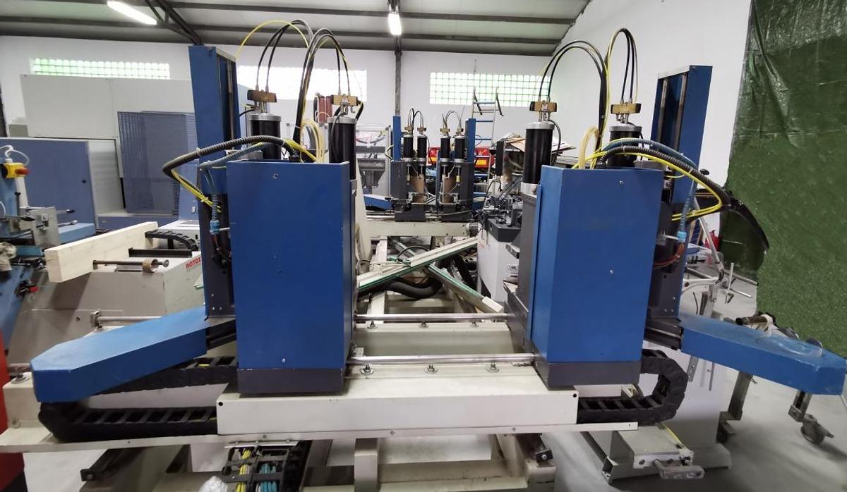 Used FOUR HEAD WELDING MACHINE SOMECO 940 N HM YEAR 2001