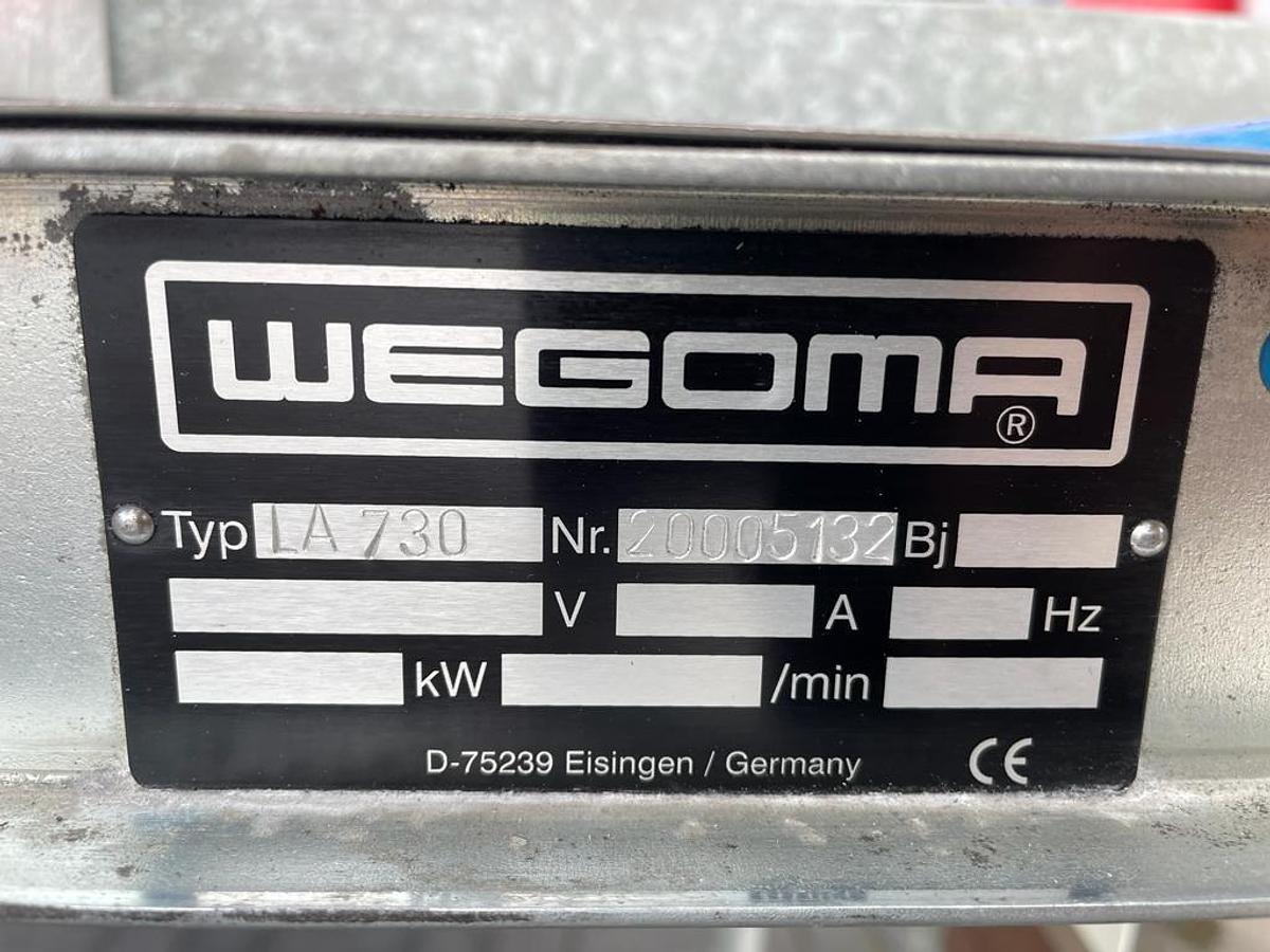 Używane PRZYMIAR PRZENOŚNIK ROLKOWY WEGOMA UNIVERSAL LA 730.