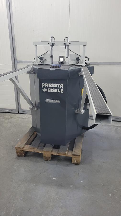 Used CORNER CRIMPING MACHINE ALUMA / PRESSTA EISELE 2000 YEAR 2011