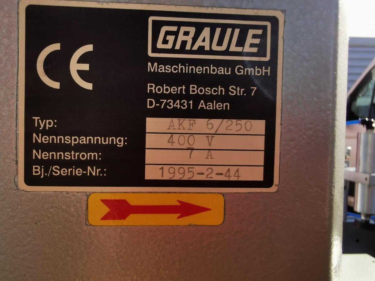 Used POLE MILLING MACHINE GRAULE AKF 6/250