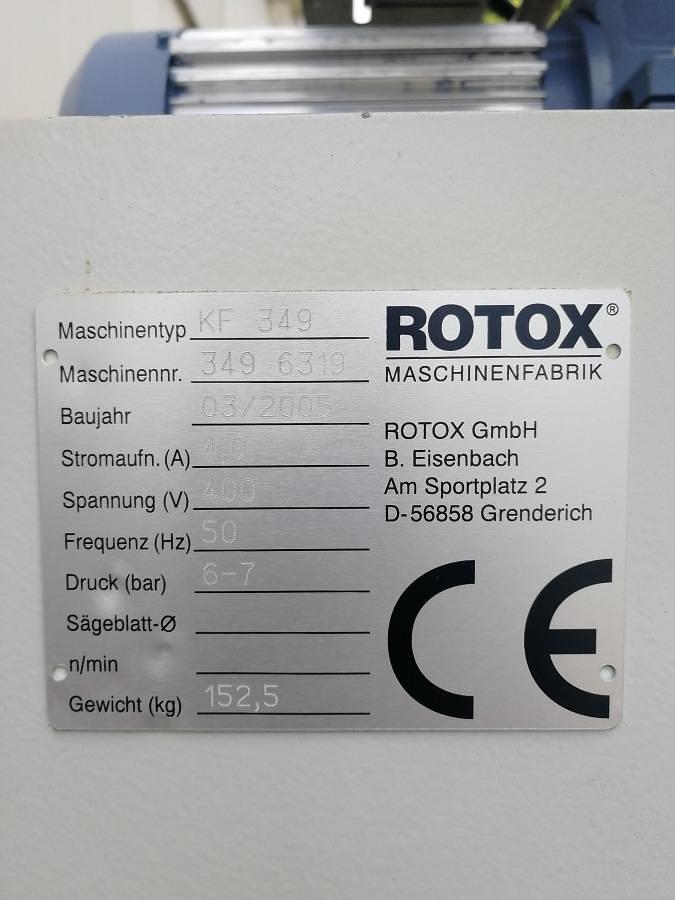 Używane FREZARKO - KOPIARKA (KLAMKOWNICA) ROTOX KF 349 ROK 2005