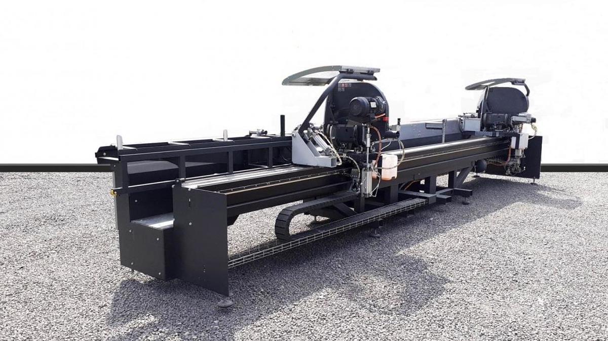 Used EMMEGI PRECISION C2 TU/5 DOUBLE-HEAD AUTOMATIC SAW 2019