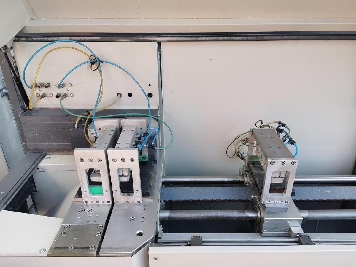 Used ELUMATEC AUTOMATIC CUTTING MACHINE SAS 142/41 YEAR 2006