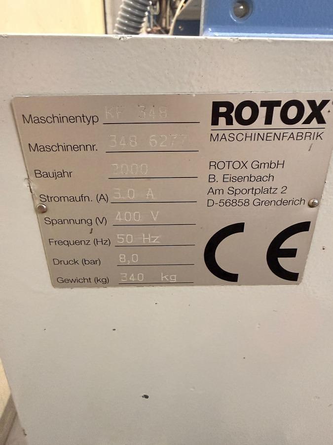 Used ROTOX MILLING AND COPYING MACHINE KF 348