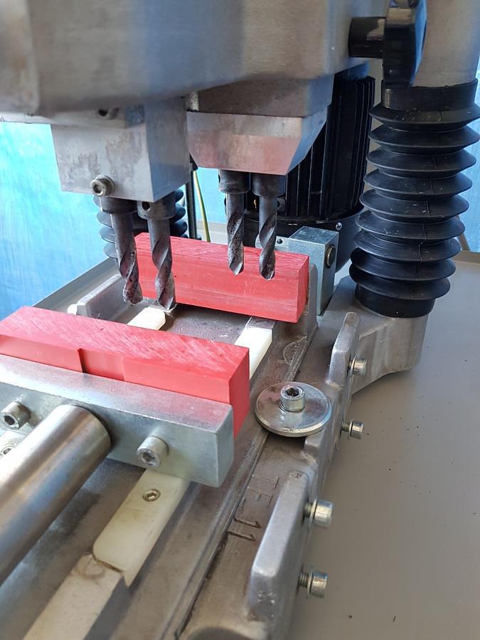 Used FAPIM TF - 11 MULTI-SPINDLE HINGE DRILL YEAR 1997