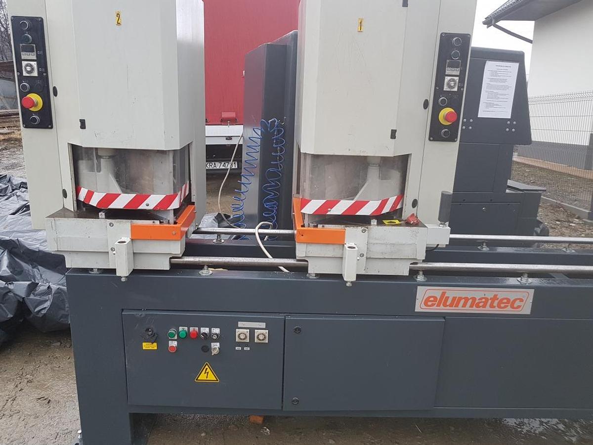 Used ELUMATEC DOUBLE HEAD WELDING MACHINE ZS 720 LV YEAR 1999