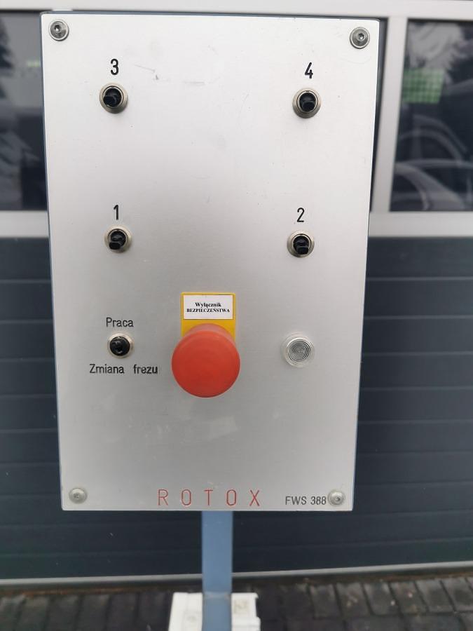 Używane FREZARKA DO ODWODNIEŃ AUTOMAT ROTOX FWS 388 ROK 2008