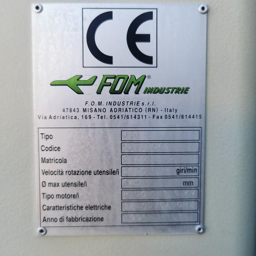 Używane FREZARKA DO SŁUPKA SCHURING / FOM UN 2 F ROK 1999