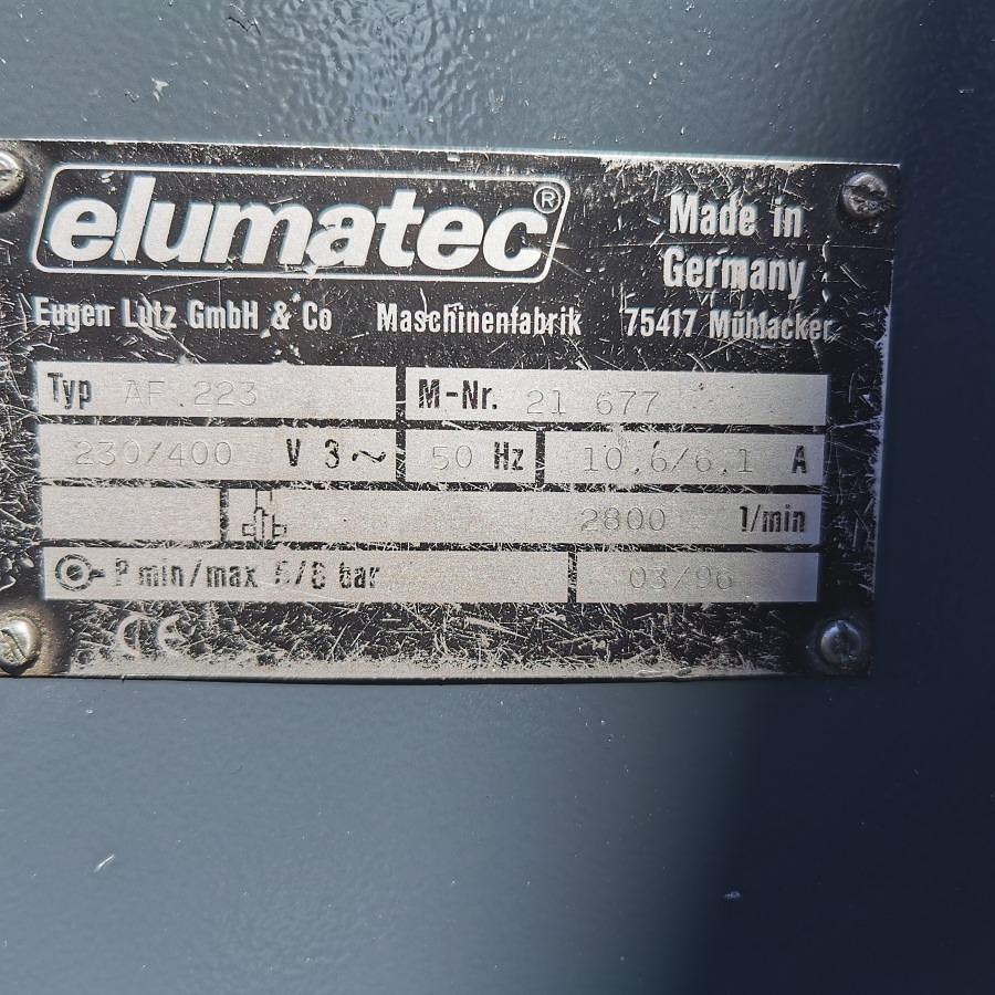 Used AUTOMATIC POST MILLING MACHINE ELUMATEC AF 223