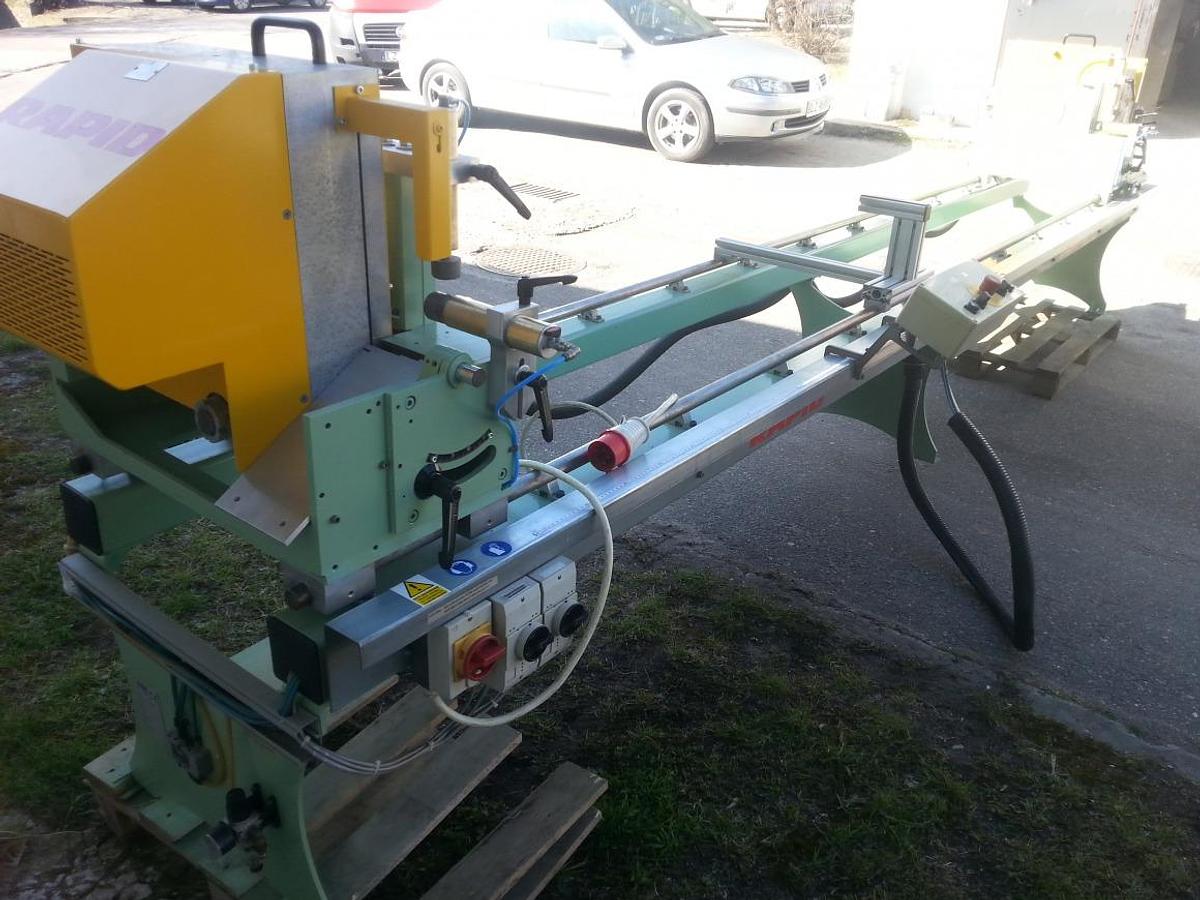 Used RAPID DGS 10 DOUBLE-HEAD SAW (200 M) YEAR 1998