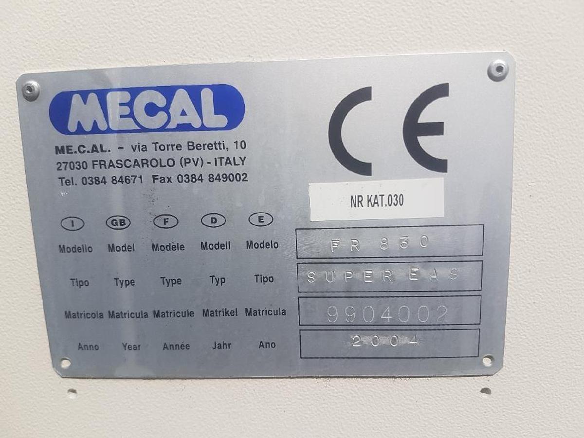 Używane FREZARKO - KOPIARKA DO AL, PCV I STALI MECAL FR 830 SUPER EASY ROK 2004