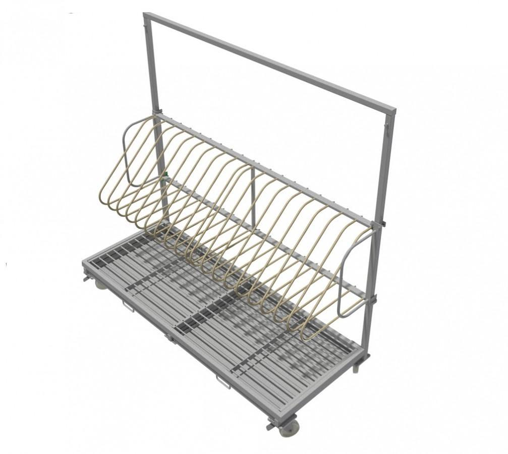 Used URBAN P-WL 1500S - TROLLEY FOR TRANSPORTING AND STORING CUT PROFILES YEAR 2019 2 PCS.