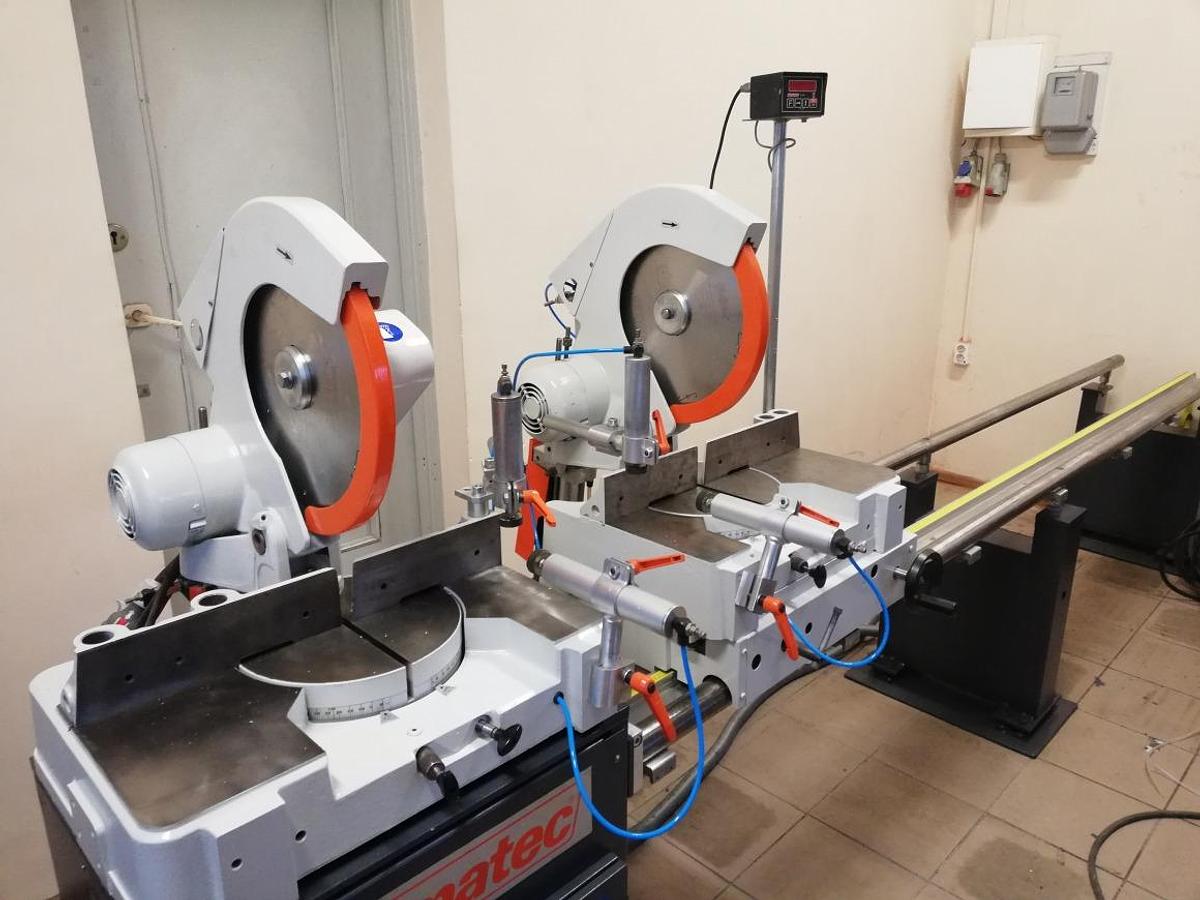 Used ELUMATEC DOUBLE-HEAD SAW DG 79 YEAR 1996