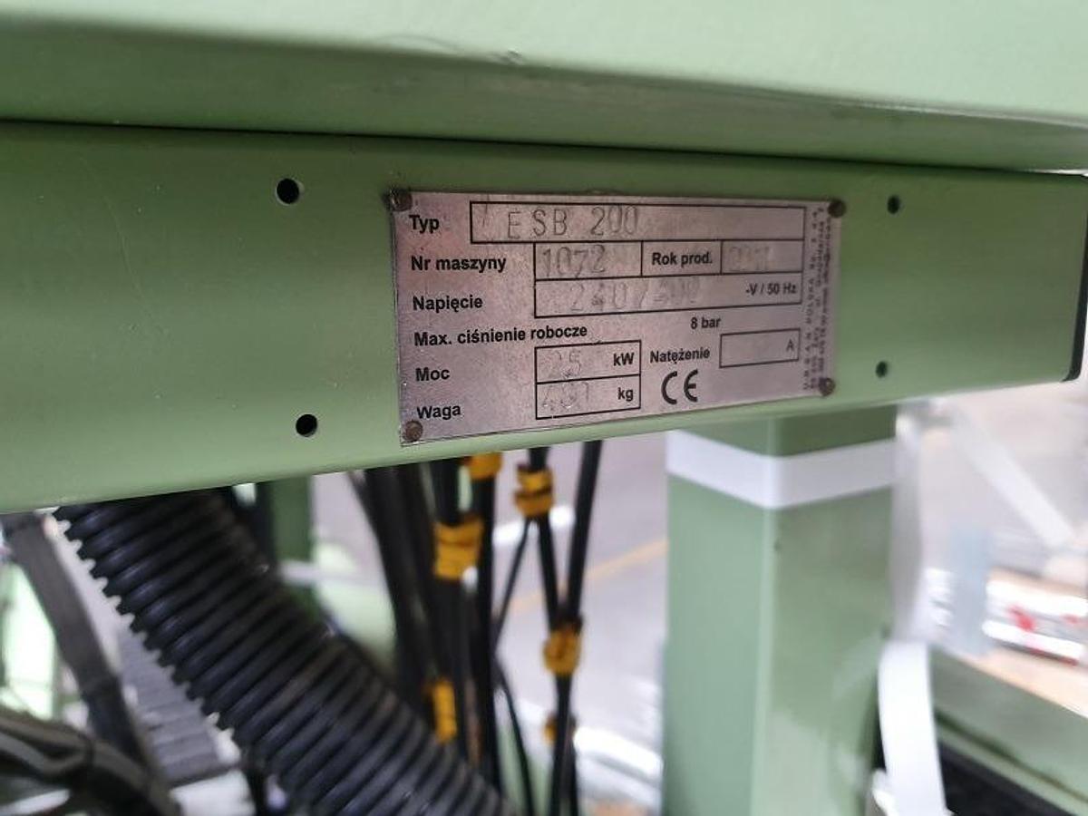 Used URBAN ESB 200 FRAME HINGE HOLE DRILLING MACHINE YEAR 2011