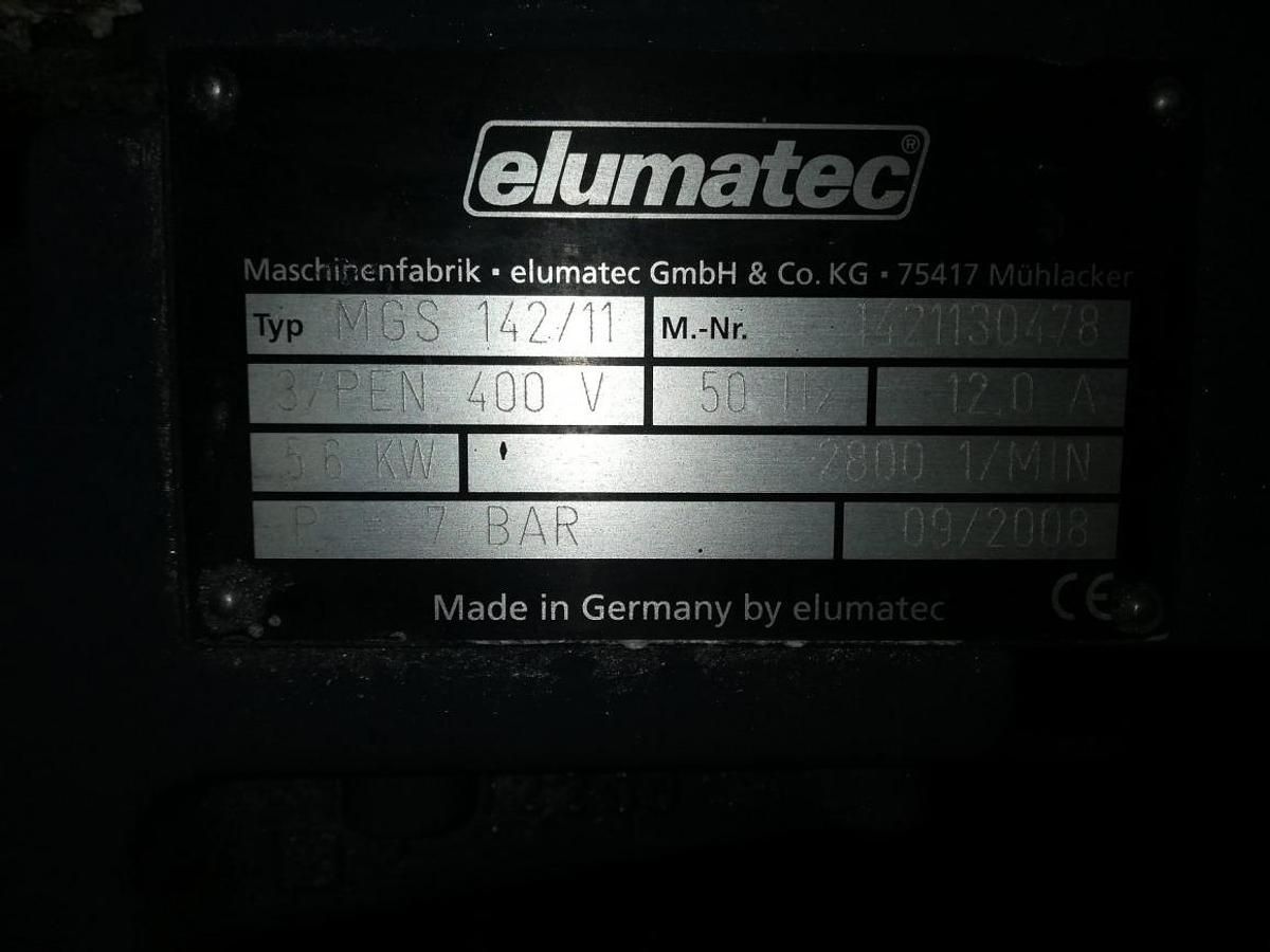 Używane PIŁA JEDNOGŁOWICOWA AUTOMATYCZNA ELUMATEC MGS 142/11 ROK 2008