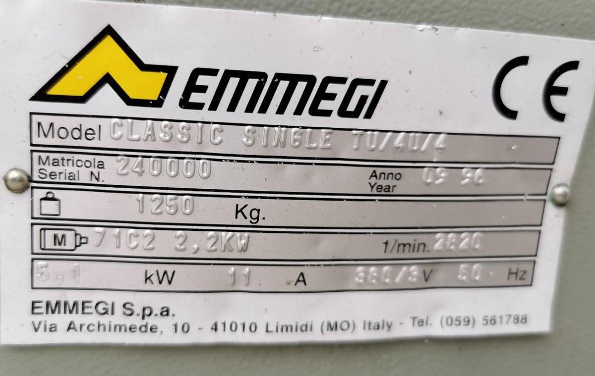 Used DOUBLE HEAD AUTOMATIC SAW EMMEGI CLASSIC SINGLE TU/4U/4
