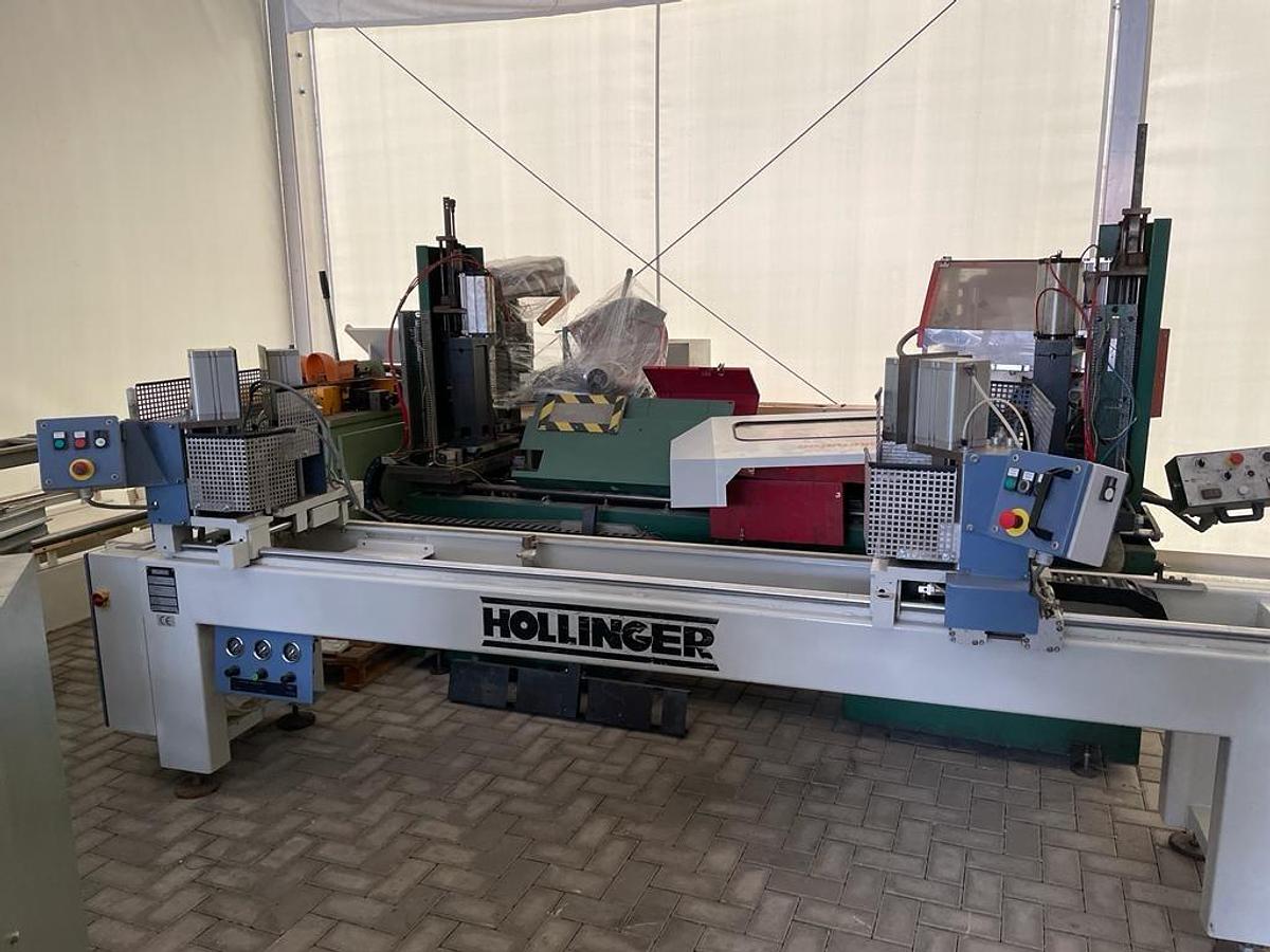 Used DOUBLE HEAD WELDING MACHINE HOLLINGER MSA - EE- 7 -SB -260 YEAR 2004