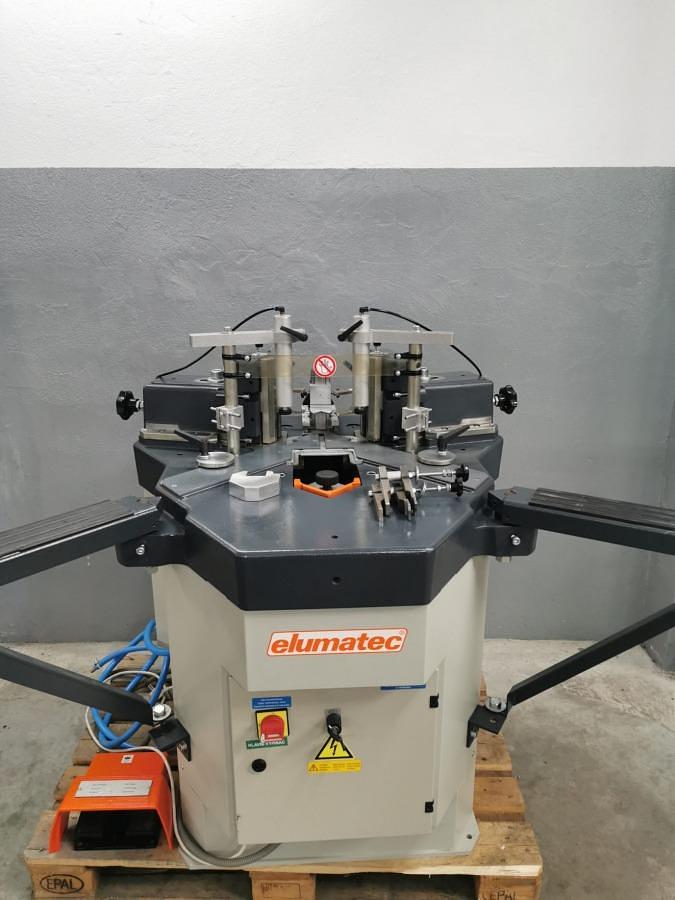Used ELUMATEC EP 124 / 20 R.V. CORNER CRIMPING MACHINE / CORNER CRIMPING MACHINE. YEAR 2014