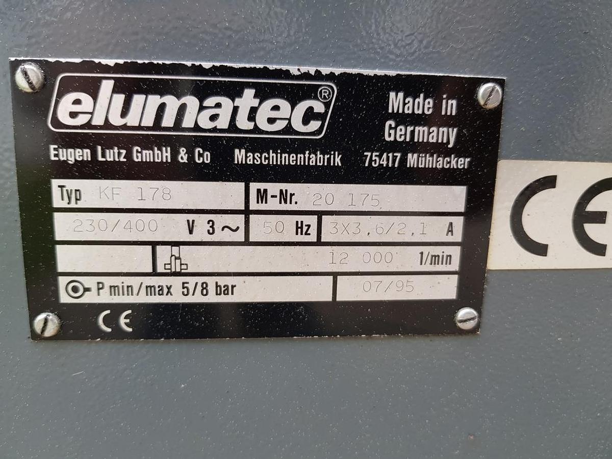 Używane FREZARKO-KOPIARKA ELUMATEC KF 178