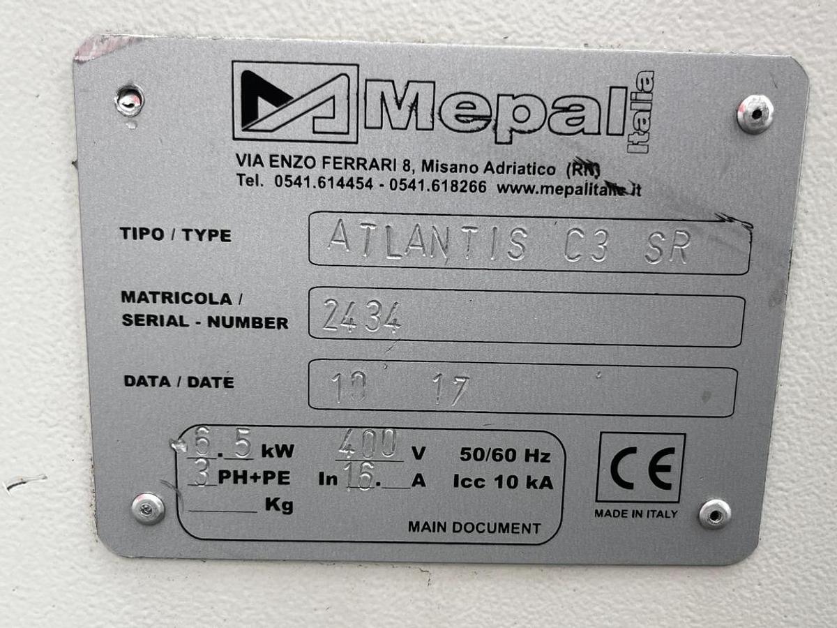 Używane CENTRUM OBRÓBCZE MEPAL ATLANTIS C3SR ROK 2017