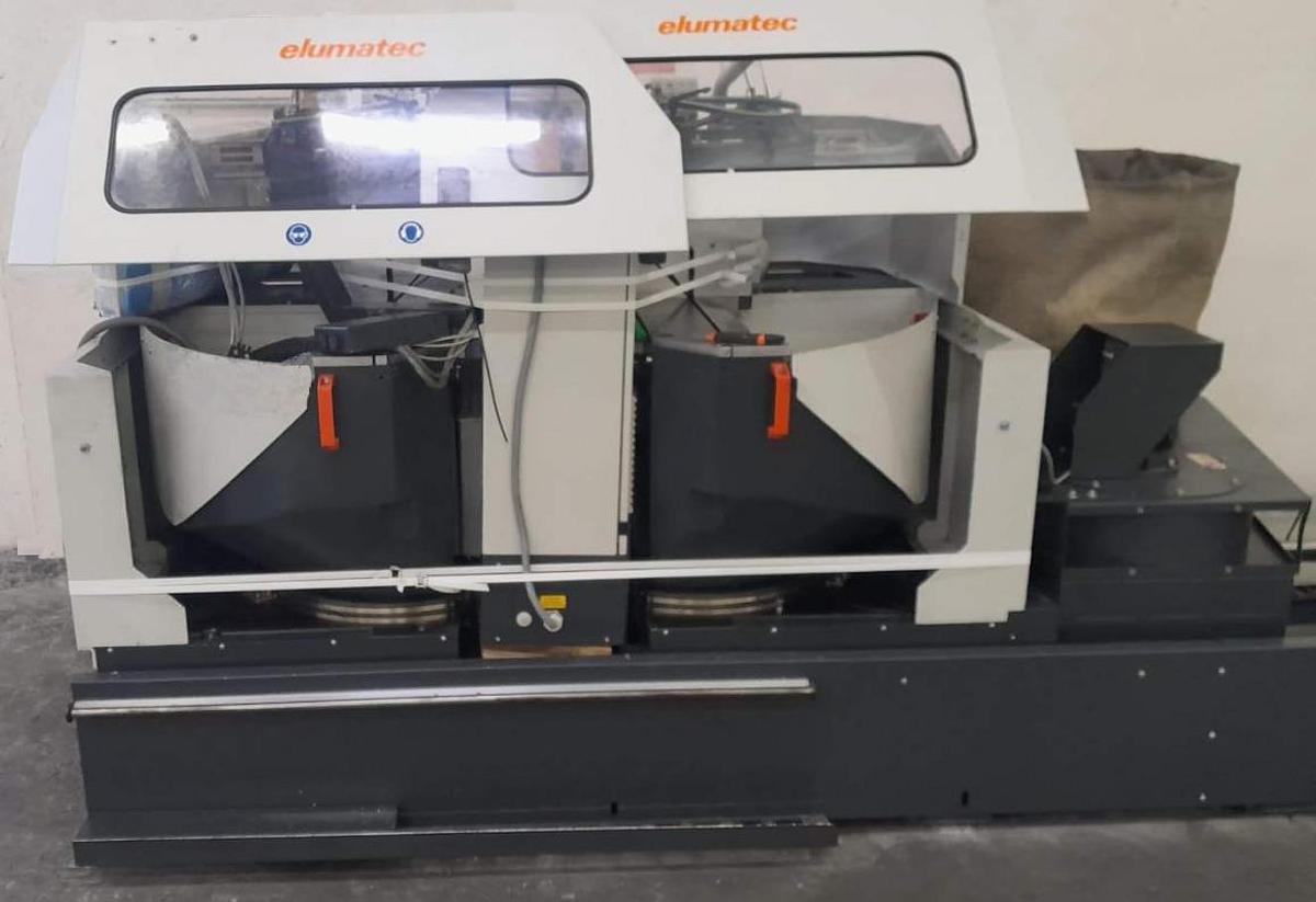 Used ELUMATEC DOUBLE-HEAD AUTOMATIC SAW DG 244 E580/1 YEAR 2019