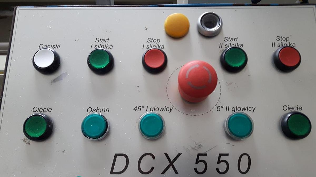 Używane PIŁA DWUGŁOWICOWA AUTOMATYCZNA PREZ-MET DCX 550M ROK 2007
