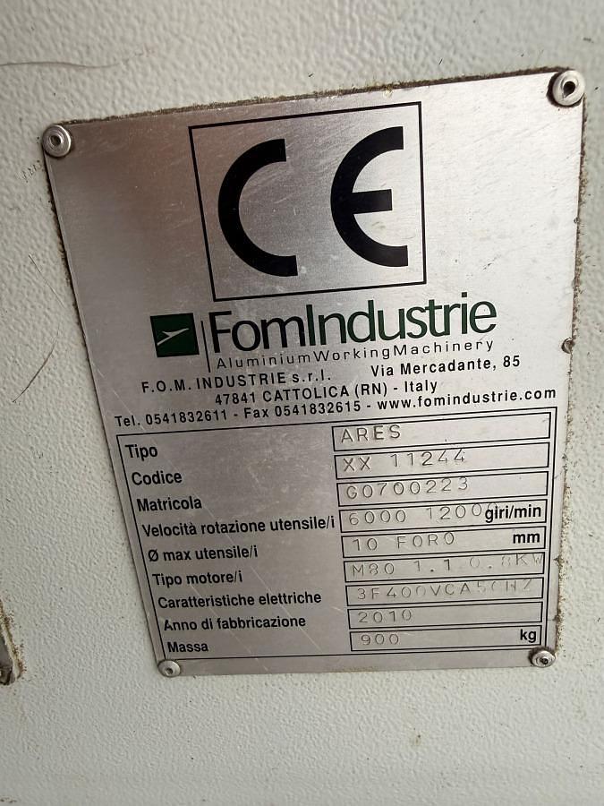 Used MACHINING CENTRE FOM INDUSTRIE ARES YEAR 2010