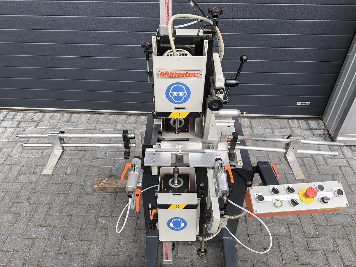Used DRAIN MILLING MACHINE AUTOMATIC ELUMATEC WSF 76/00