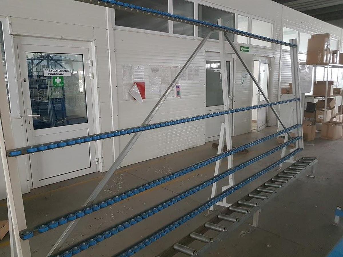 Used REIMPEX ROLLER FEEDER PR2000 - ROLLER WALL 4