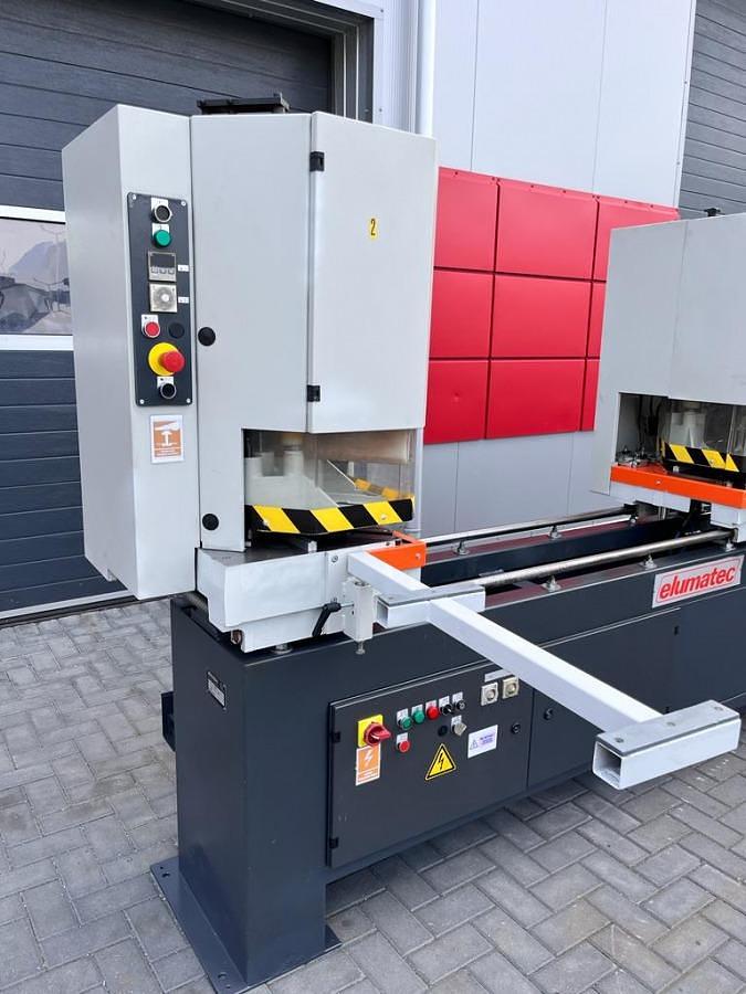 Used ELUMATEC DOUBLE HEAD WELDING MACHINE ZS 720 LV YEAR 1997