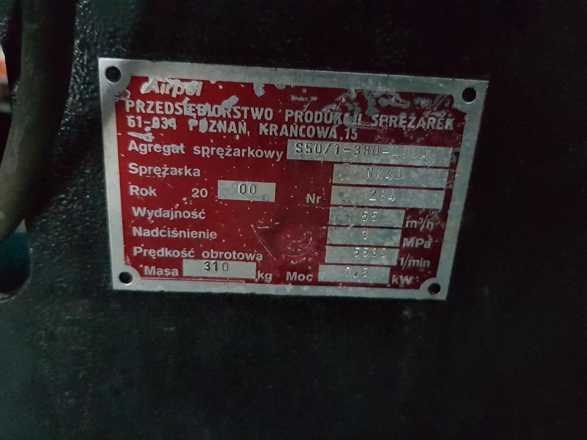 Used AIRPOL NK 40 SCREW COMPRESSOR