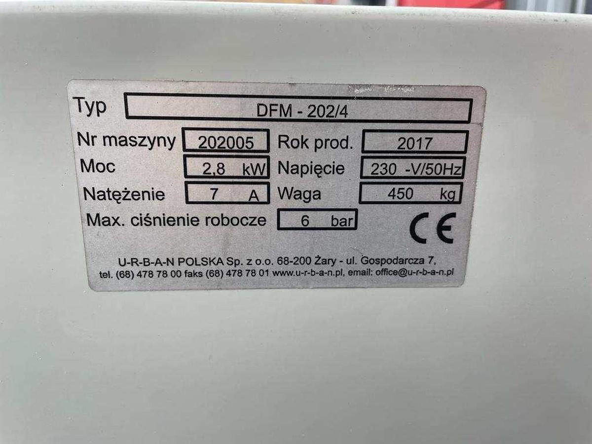 Używane TEMPERÓWKA , FREZARKA DO USZCZELEK URBAN DFM - 202/4 ROK 2017