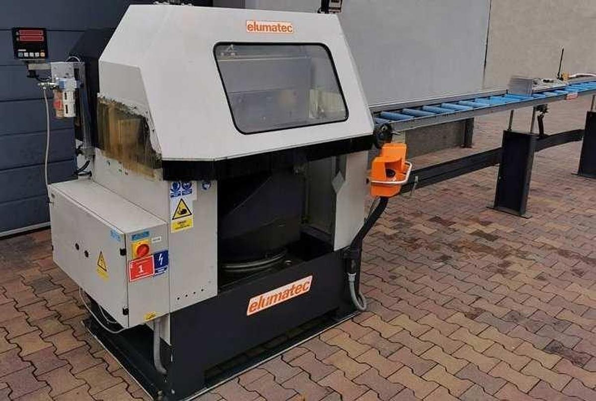 Used ELUMATEC SINGLE HEAD SAW MGS 245/00 YEAR 2008