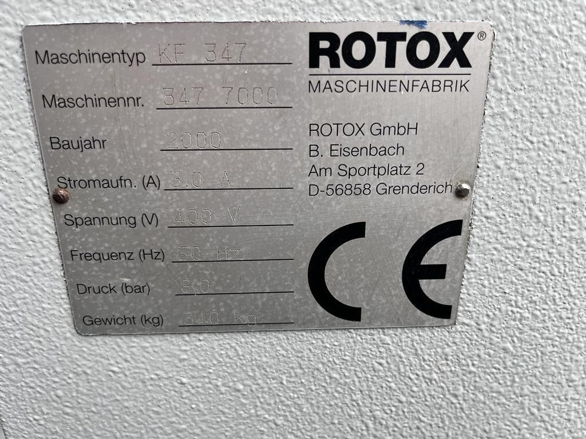 Used MILLING AND COPYING MACHINE ROTOX KF 347 YEAR 2000