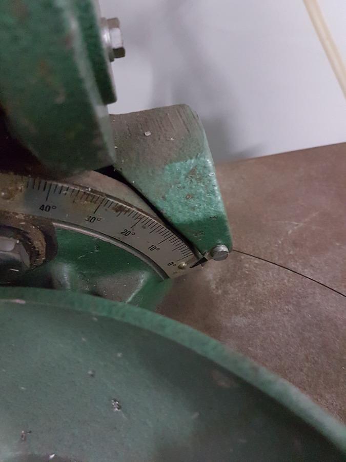 Used SINGLE HEAD SAW WEGOMA SD 17 / MS YEAR 1996