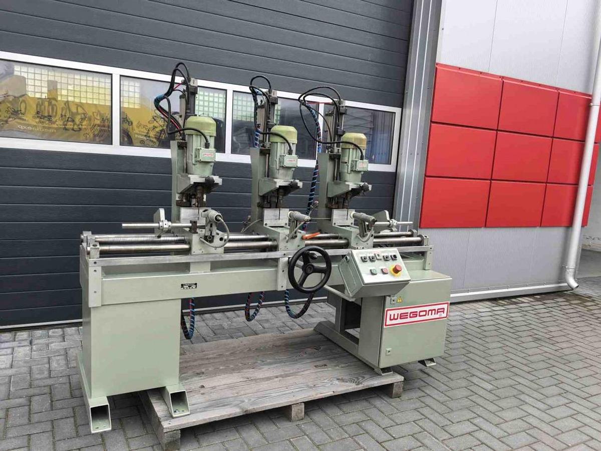 Used THREE-HEADED DOWEL BAR WEGOMA RBA 200/3