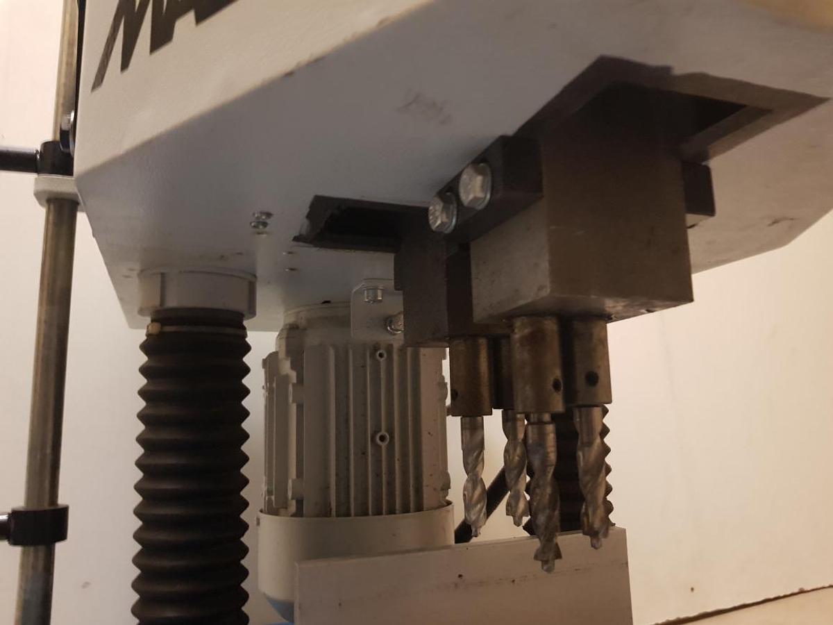 Used MULTI-SPINDLE DRILLING MACHINE FOR PIPE HINGES YEAR 2011