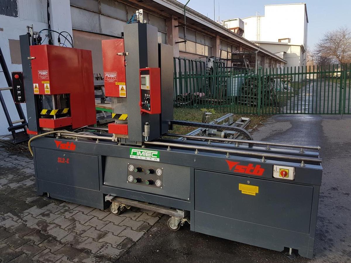 Used DOUBLE HEAD WELDING MACHINE STB/FIMTEC SL 2 YEAR 2004 NO 13712
