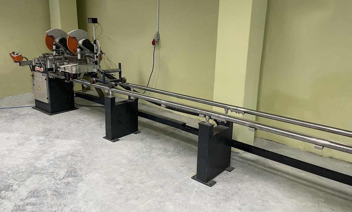Used ELUMATEC DOUBLE-HEAD SAW DG 79/31 YEAR 2007