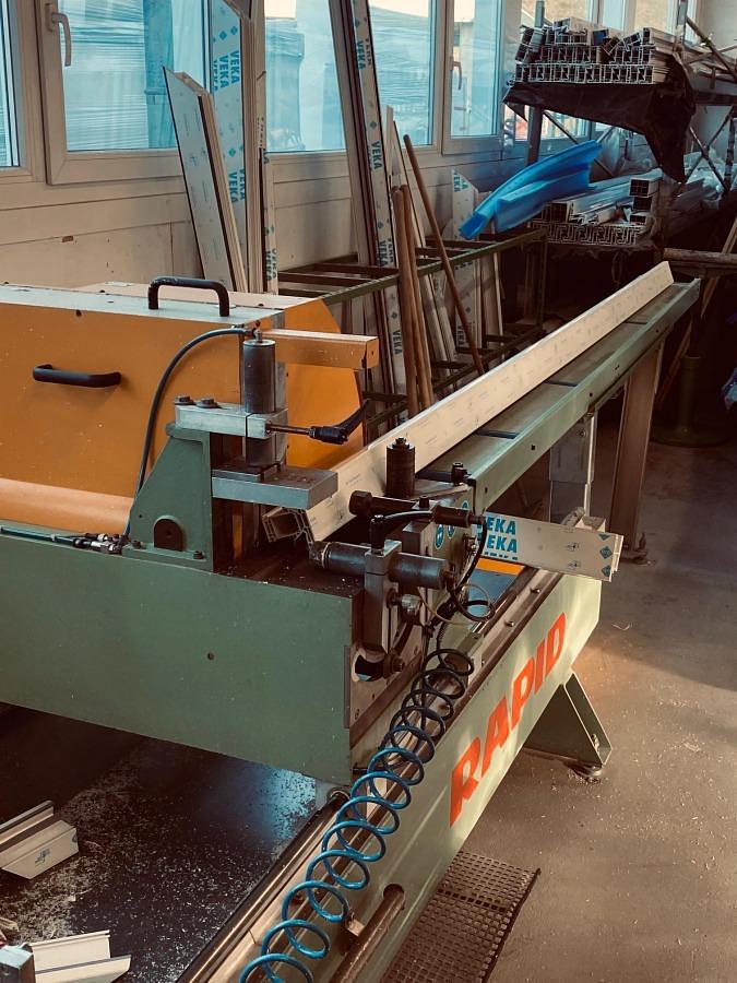 Used AUTOMATIC DOUBLE-HEADED SAW RAPID DGL 200E YEAR 2005