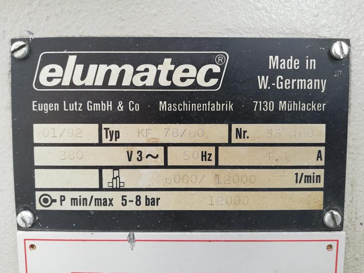 Używane FREZARKO-KOPIARKA ELUMATEC KF 78 / 60