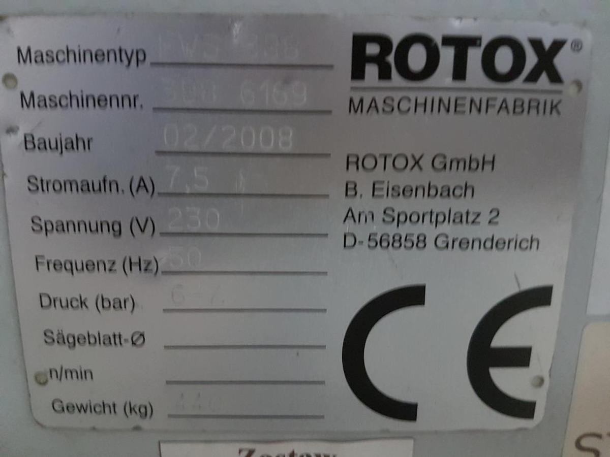 Używane FREZARKA DO ODWODNIEŃ AUTOMAT ROTOX FWS 388 ROK 2008