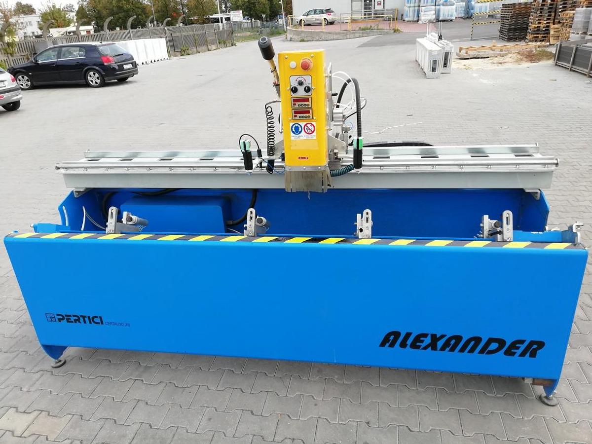 Used MILLING AND COPYING MACHINE FOR AL PVC AND STEEL PERTICI ALEXANDER YEAR 2007